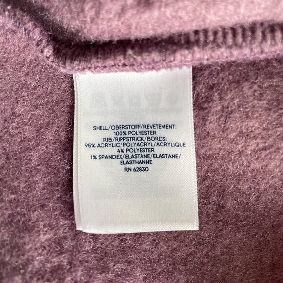 Lands End High Pile Fleece Pullover Sweatshirt Size Small Teddy Oversized‎ Cozy - Picture 6 of 8